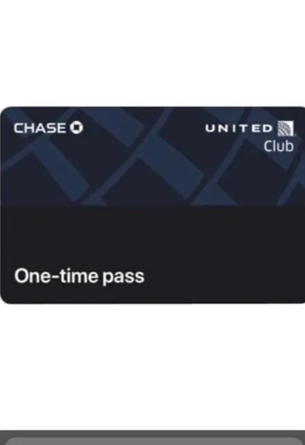 Two (2) United Club One-Time Pass (Exp June 23, 2023) Fast Free E-Delivery