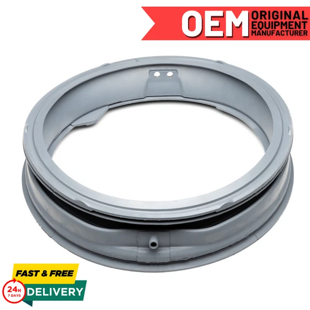 thumbnail interactive-video image 1 of LG Washing Machine Rubber Door Seal Grey Gasket For F14A8YD6 MDS63939301 1 of 6