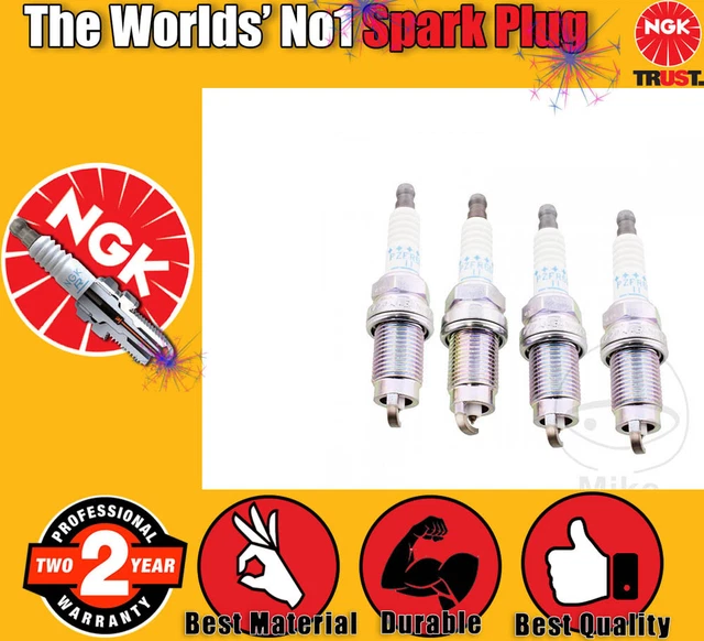 NGK Spark Plug - 4pcs set