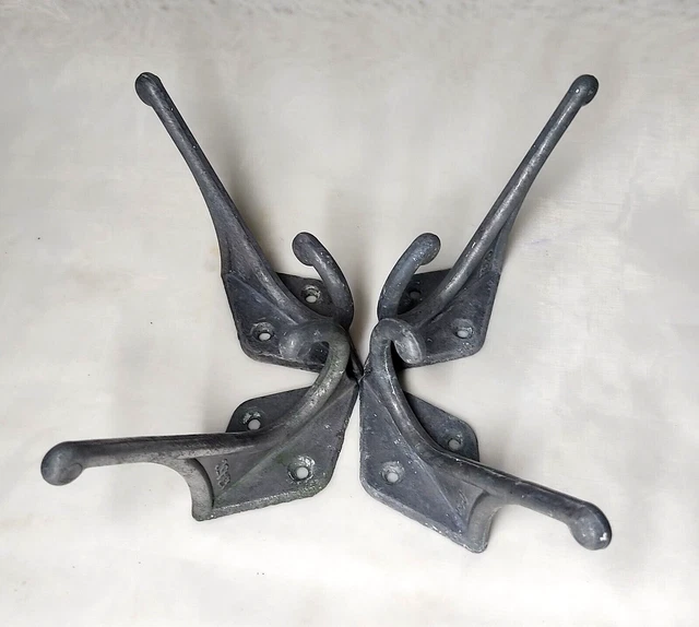 Hooks Vintage Soviet Hangers Ussr Wall Hook Old Hangers Rustic Aluminum Retro...