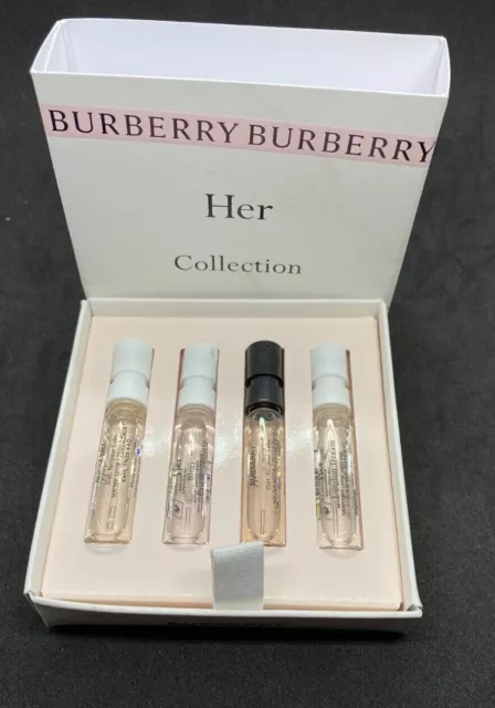 BURBERRY HER Collection Eau de Parfum London Dream Blossom Intense 4 SAMPLE SET!