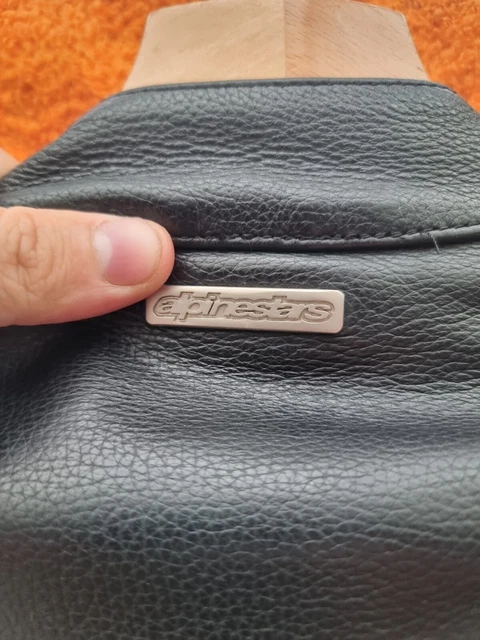 Alpinestars Leather Jacket - EU52 - Retro Cafe Racer Old School Style 2