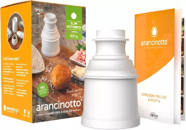 Arancinotto - 80/160 Grammi Stampo per Arancini a Punta Rotondo Arancine