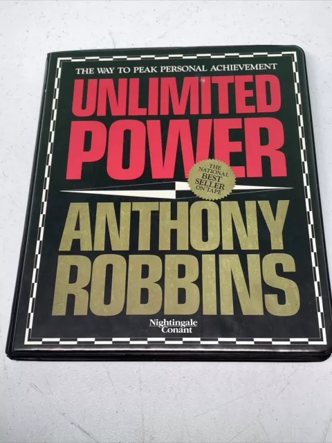 UNLIMITED POWER: WAY TO PEAK PERSONAL ACHIEVEMENT By Anthony Robbins CASSETTES