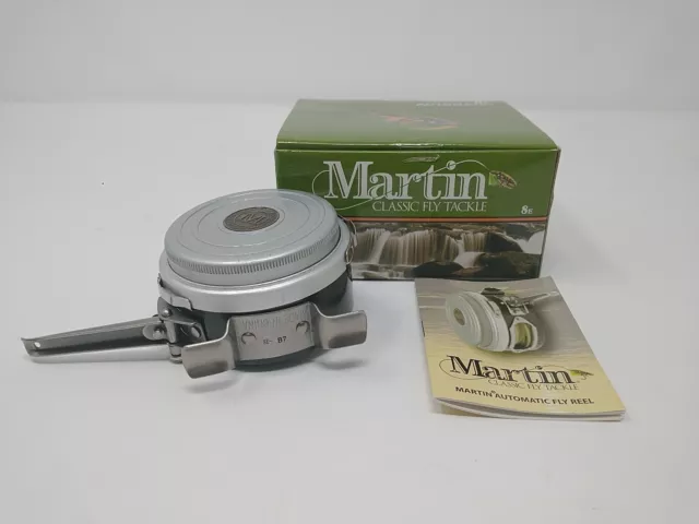 MARTIN AUTOMATIC FLY Fishing Reel Model # 8A $50.00 - PicClick