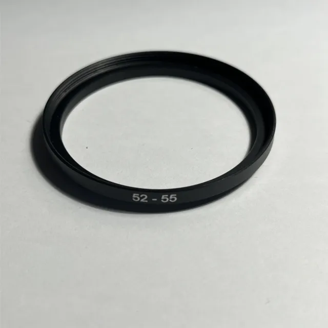 52mm to 55mm Step Up Step-Up Ring Camera Lens Filter Adapter Ring