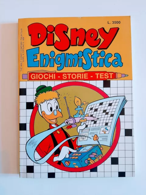 DISNEY ENIGMISTICA - supplemento a Topolino 1806, brossurato 164 pagg ♡ OTTIMO ♡