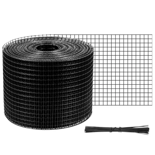 VEVOR 20cm x 30m Solar Panel Wire Mesh Critter Guard Kit PVC Coated Guard Mesh