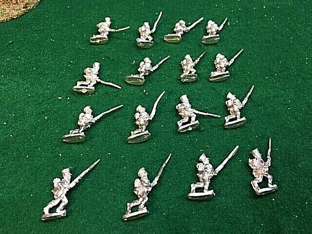 NP2,Napoleonic Prussian Line Infantry X16 Charging poses (energetic)