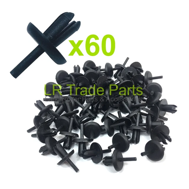 LAND ROVER DEFENDER 90/110/130 WHEEL ARCH RETAINING CLIPS 60x AFU1075