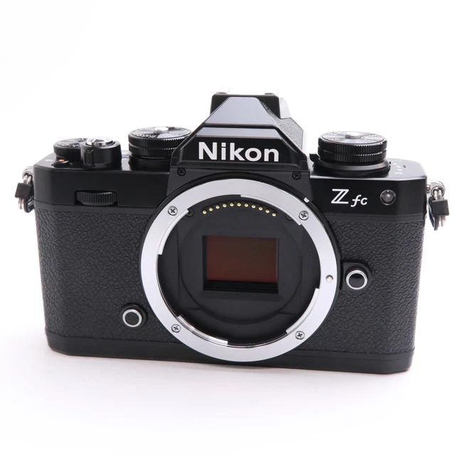 Nikon Z fc 20.9MP Mirrorless Digital Camera Body Black -Near Mint- #444