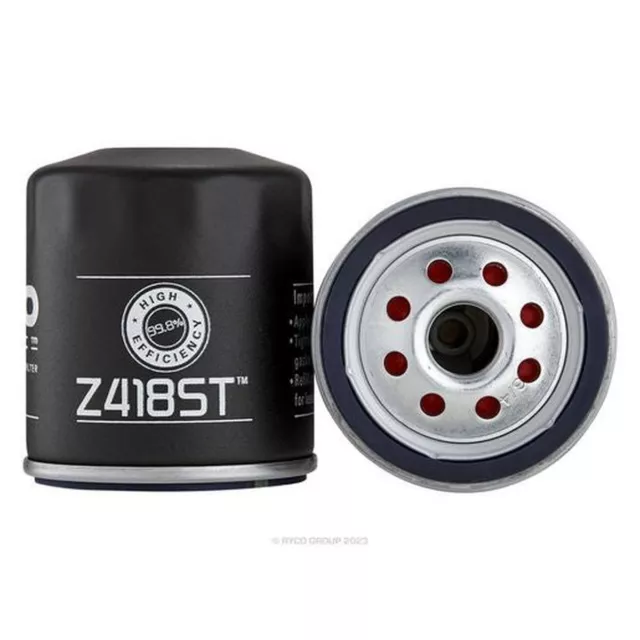 Ryco Syntec Oil Filter Z418ST