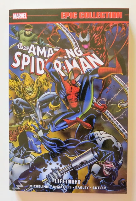 Amazing Spider-Man Lifetheft Marvel Epic Collection Graphic Novel Comic Book