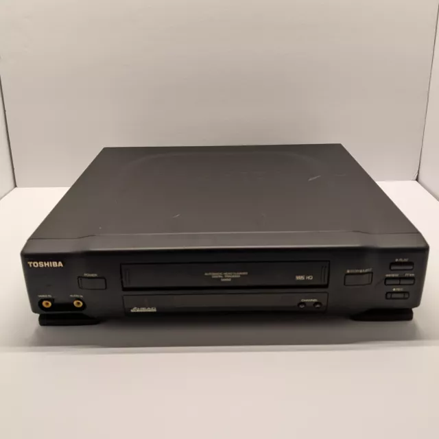 Toshiba M450 VCR - 4 Head VHS Player - TESTED and WORKING - No Remote