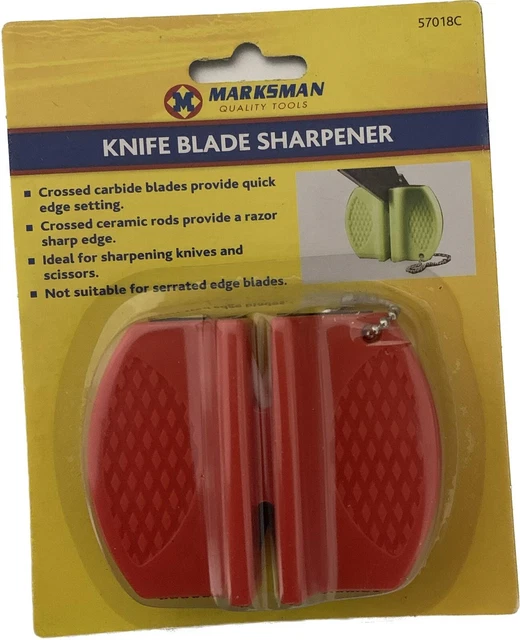 KNIFE BLADE SHARPENER Portable Knives Razor/Scissors Sharpening Tool ...