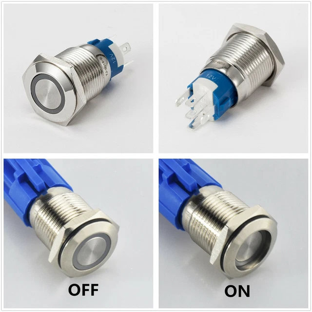 1 pz BS216B 230B 211B AC220V 380V interruttore a pulsante di avvio trifase ON-OFF controllo motore Start Stop  13