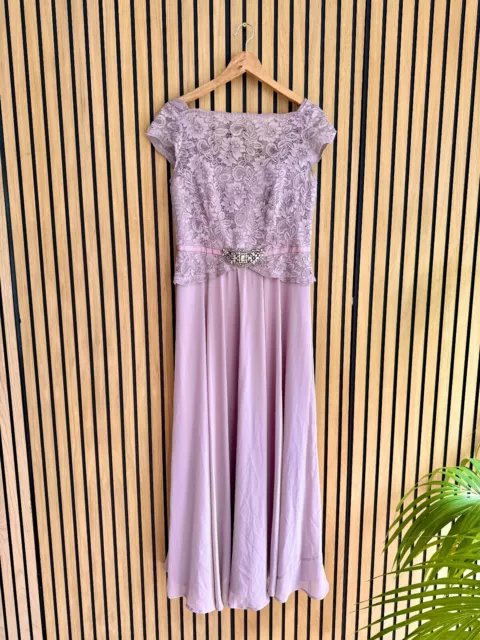 Jenny Packham Bnwt New Lace Boned Maxi Prom Gown Bridesmaid Dress Uk 12