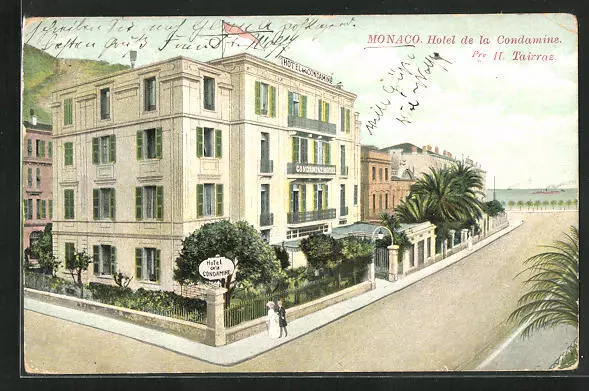 CPA Monaco, Hotel de la Condamine H. Tairraz