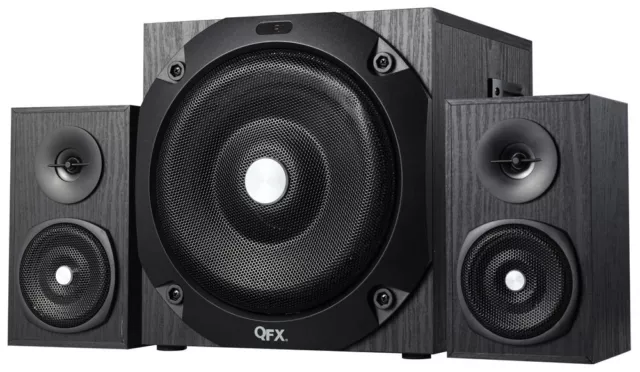 Qfx Bt-204 2.1 Channel Nfc Bluetooth Speaker System