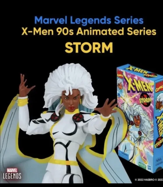 HASBRO MARVEL LEGENDS 90s X-Men Animated Series Storm VHS 6" Action ...