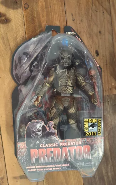 NECA 2011 SDCC Classic Predator Figure with Gort Mask