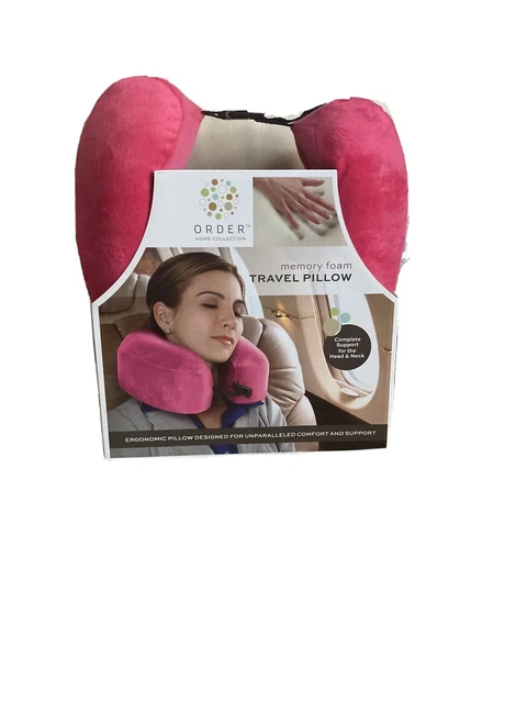 U-Shaped Memory Foam Rebound Travel Pillow Neck Support Head Rest Airplane Sleep
