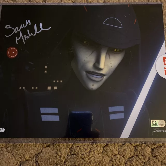 SARAH MICHELLE  GELLAR AUTOGRAPH SIGNED 8X10 PHOTO STAR WARS Topps Authentic