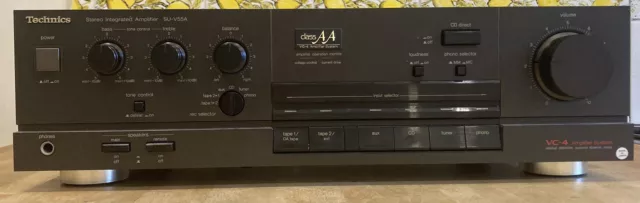 Technics SU-V55A Integrated Amplifier ClassAA VC4 - Spares or Repair