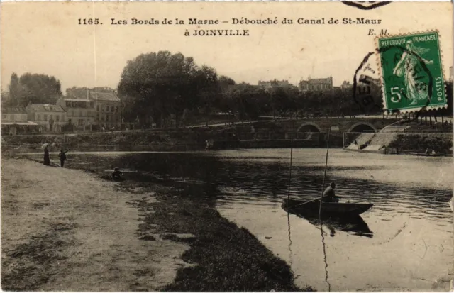 CPA Joinville-le-Pont Les Bords de la Marne FRANCE (133972)