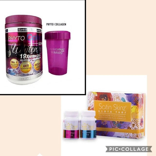 PHYTO COLLAGEN + Glutathione En Poudre - 900g - Bien-être Général - Origine Malaisie