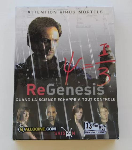 DVD Série TV REGENESIS SAISON 2 COFFRET 4 DVD Peter Outerbridge Maxim Roy NEUF 1