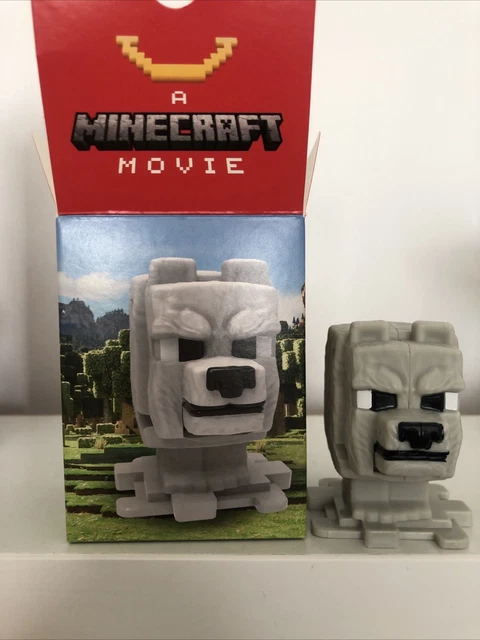 MINECRAFT MOVIE MCDONALDS Dennis The Wolf Toy £4.88 - PicClick UK