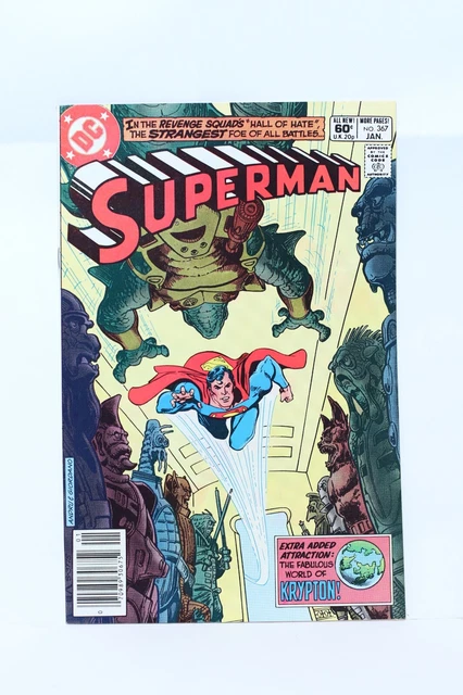 DC Comics SUPERMAN #367 Jan. 82' **NM** Ross Andru/Dick Giordano cover art