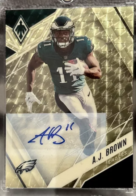 AJ Brown 1 of 1 - 2022 Phoenix Gold Auto (Card #35) AJ Brown 1 of 1 - 2022 Phoenix Gold Auto (Card #35)