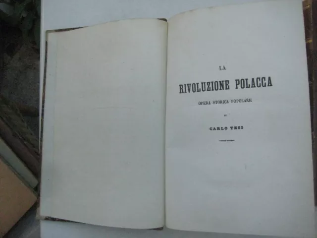 Tesi Rivoluzione Polacca Vol. 1- 2  L'insurrezione di gennaio 1863 1864 Aufstand 3