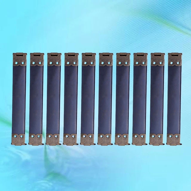 10 PIEZAS marcos flexibles internos de metal marco de cierre de bolso flexible