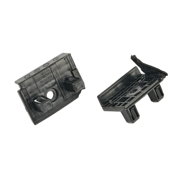 Pair Of Front Bumper Fender Brackets For Tesla Model 3 - Left & Right, Black Plastic (Replaces 1084171-00-F / 1084172-00-F)