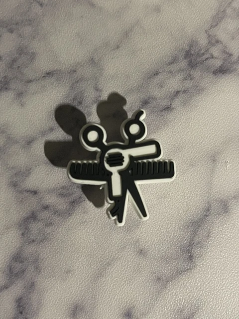 Blow Dryer Hairstylist Croc jibbitz charm