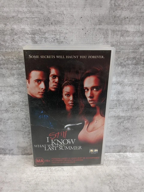 I STILL KNOW What You Did Last Summer VHS Movie Video Cassette Tape $18 ...