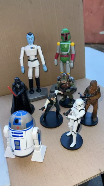 star wars Galexy action figures Lot Preowned Im Good Condition