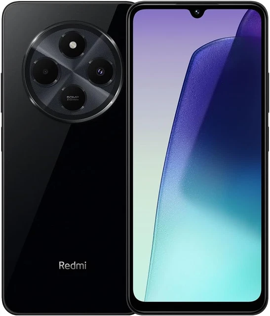 Xiaomi Redmi 14C Handy 8 256 Go Android Smartphone G81-Ultra Processor, 2,0 GHz, 6,88 Écran 50 MP AI Dual Camera, 5160 mAh Batterie 18 W Fast Charging Schwarz