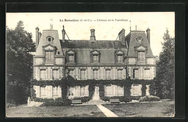 CPA La Boissière, Chateau de la Tremblaye