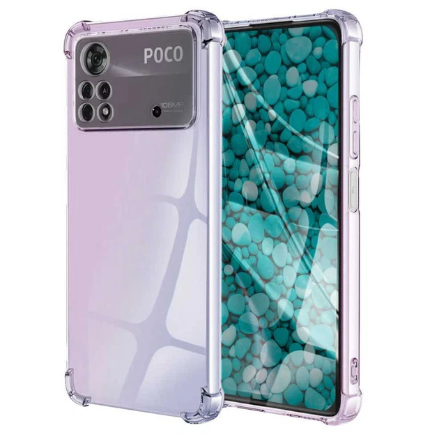 TPU Schutz Hulle Verstarkten Ecken Stossfeste Klar fur Xiaomi Poco M4 Pro 4G
