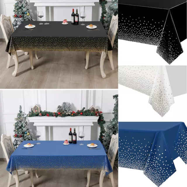 Mantel Rectangular De Pvc Para Mesa De Fiesta Tela Plástica Impermeable ”