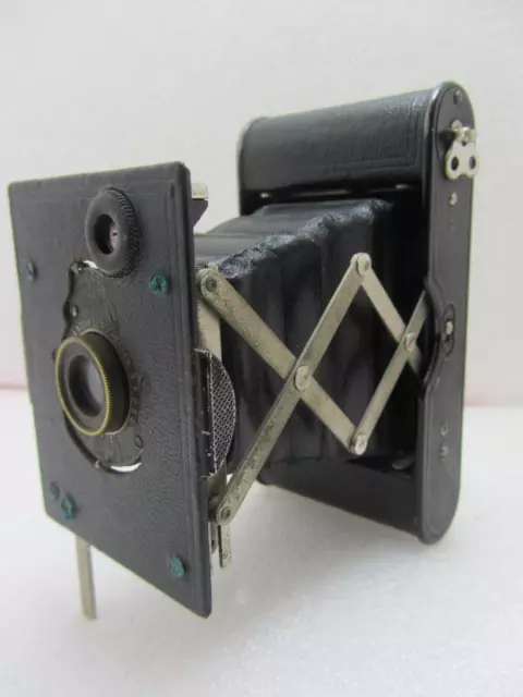 Early Chaleco Bolsillo Autográfico Kodak Cámara Fuelle Plegable Especial (Estuche)