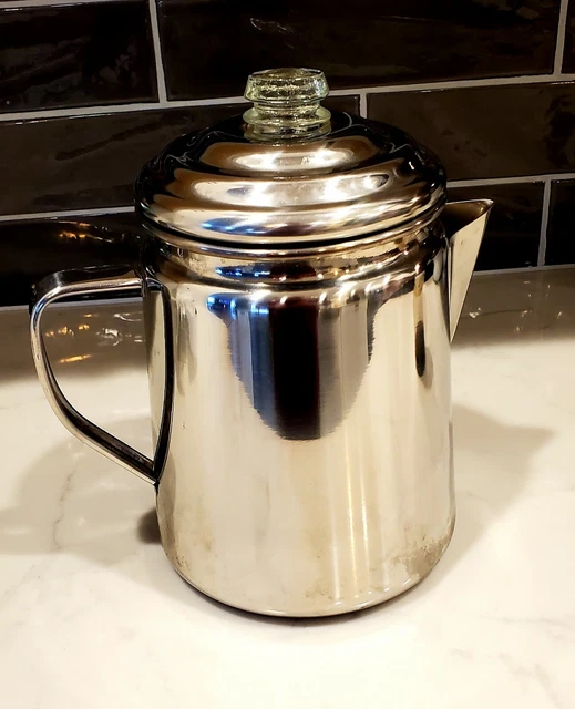 Coleman 12 Cup Stainless Steel - Percolator