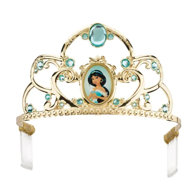 Disney Deluxe Princess Jasmine Aladdin Tiara Girls Crown Costume Accessory