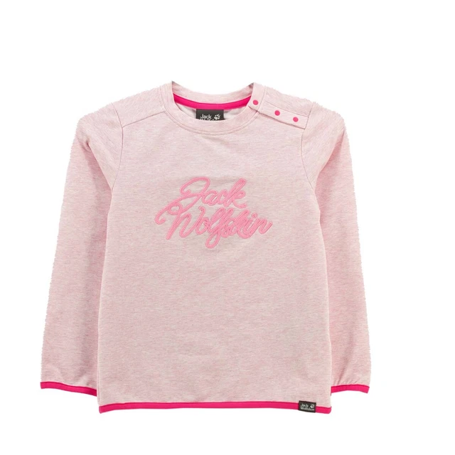 Felpa bambini pullover Jack Wolfskin strato intermedio crewneck terrie 1608331-2615