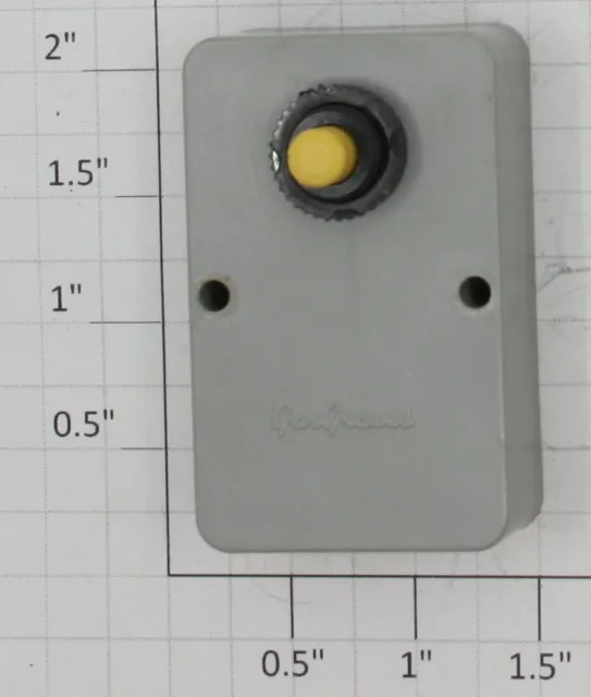 Gargraves 805-1 Yellow Pushbutton Switch / Controller