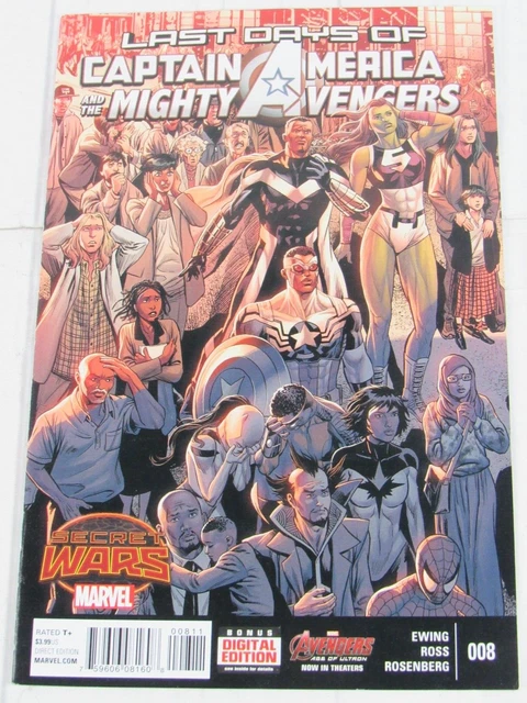 Captain America and the Mighty Avengers #8 July 2015 Marvel Comics